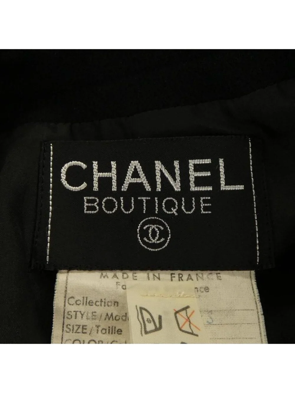 Chanel Vintage Collarless Jacket